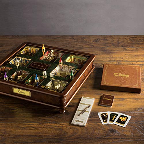 Clue Luxury Edition juego de mesa de lujo para 3 a 6 jugadores miniatura 3