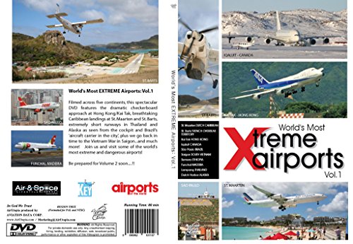 AirUtopia: World's Most Xtreme Airports DVD Vol. 1 B078QJT68X Book Cover