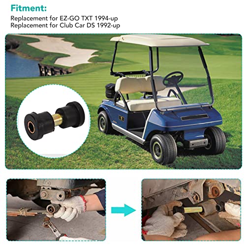 Kit de bucha de mola de folha, conjunto de manga de bucha de mola traseira 1012303, conjunto de mang