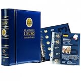  Leuchtturm Nachtrag 2018 für Classic-Album für dt. 2-Euro-Gedenkmünzen „Berlin“ & „Helmut Schmidt“