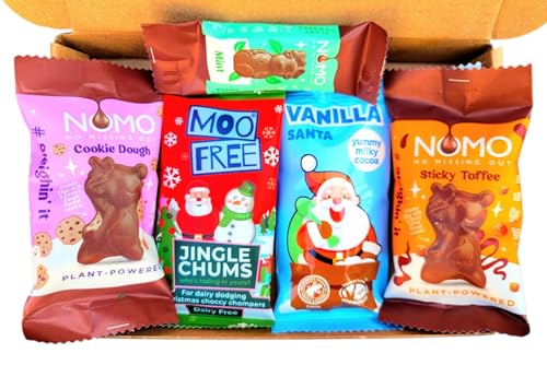 Vegan Mini Christmas Chocolate Selection Hamper Gift Box