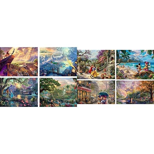 Buy Ceaco Thomas Kinkade The Disney Collection 4 in 1 Multipack ...