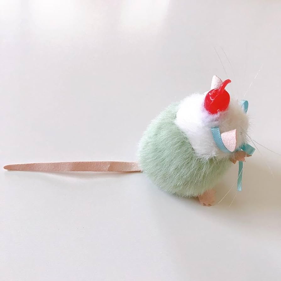 三角ユウリ　ねずみ　ぬいぐるみ　メロンソーダちゃん 51iURylNBFL.jpg_BO30,255,255,