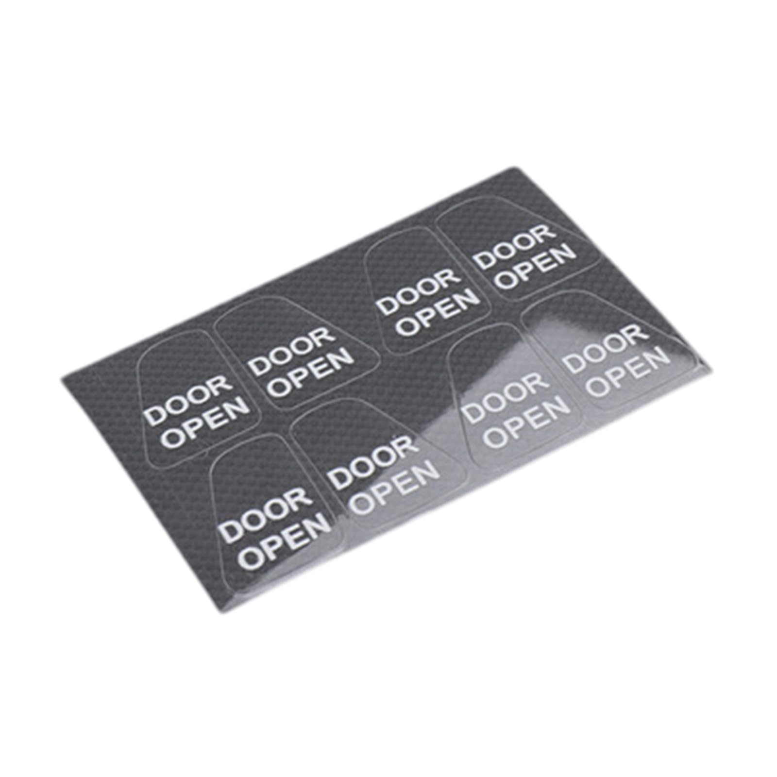 in the Darks Entryway Directional Decals Vehicle Night Visibility Doorway Markers for Enhanced & Convenience Glow in the Darks Sign