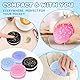 4 Stück Oreo Squishy, Squishy Oreo mit Zuckerstreuseln Buntes Taba Squishy Keks Stressabbau Spielzeug, Ultraweiches Antistress Spielzeug für Erwachsene zum Kneten und Entspannen