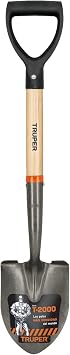 Truper Carbon Steel Multi-Purpose Shovel, Hickory Handle, 15 x 35 cm, T2000
