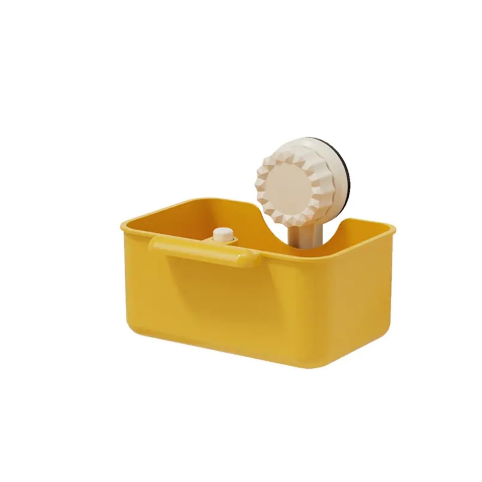 Construction Rotating Suction Cup Sink Strainer for Fruit Vegetable Multifunctional Detachable Basket Kitchen Tool