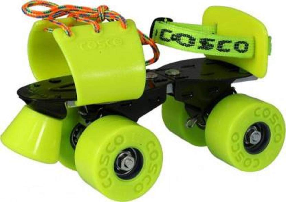 Cosco Zoomer Sr. Metallic-Fiber Quad Roller Skates (Green, Size 12C-8 UK, 19.5-26.5 cm Age Group: 8+ Years) (B08FRWLRMK) Amazon Price History, Amazon Price Tracker