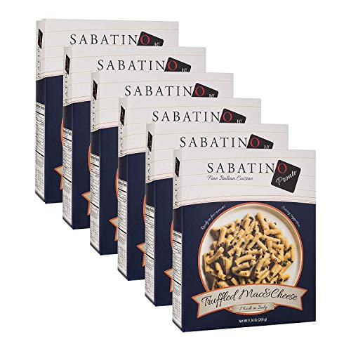 Sabatino Tartufi Truffle Macaroni & Cheese, Ready To Eat, All Natural, Non-Gmo 6 Count