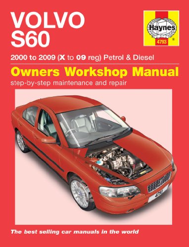 Volvo S60 Petrol & Diesel (00 - 09) Haynes Repair Manual