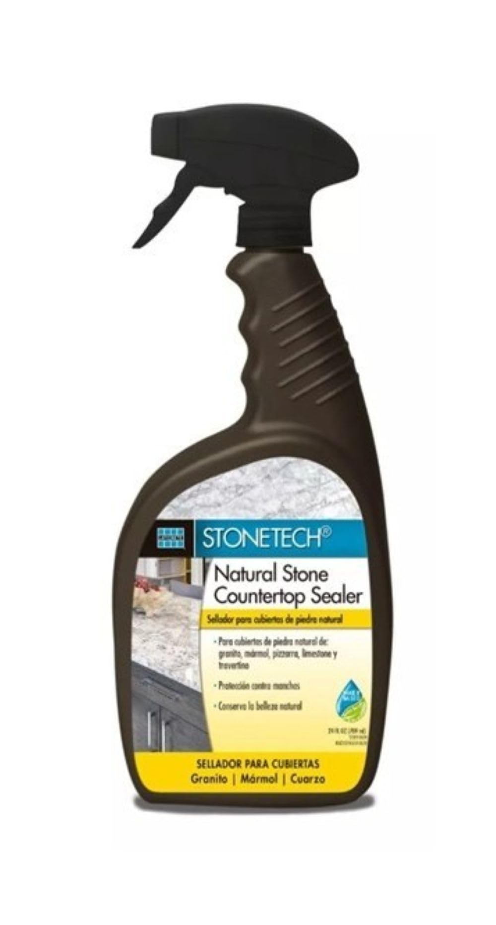StoneTech Countertop Sealer for Natural Stone, 24-Ounce (.710L) Spray Bottle