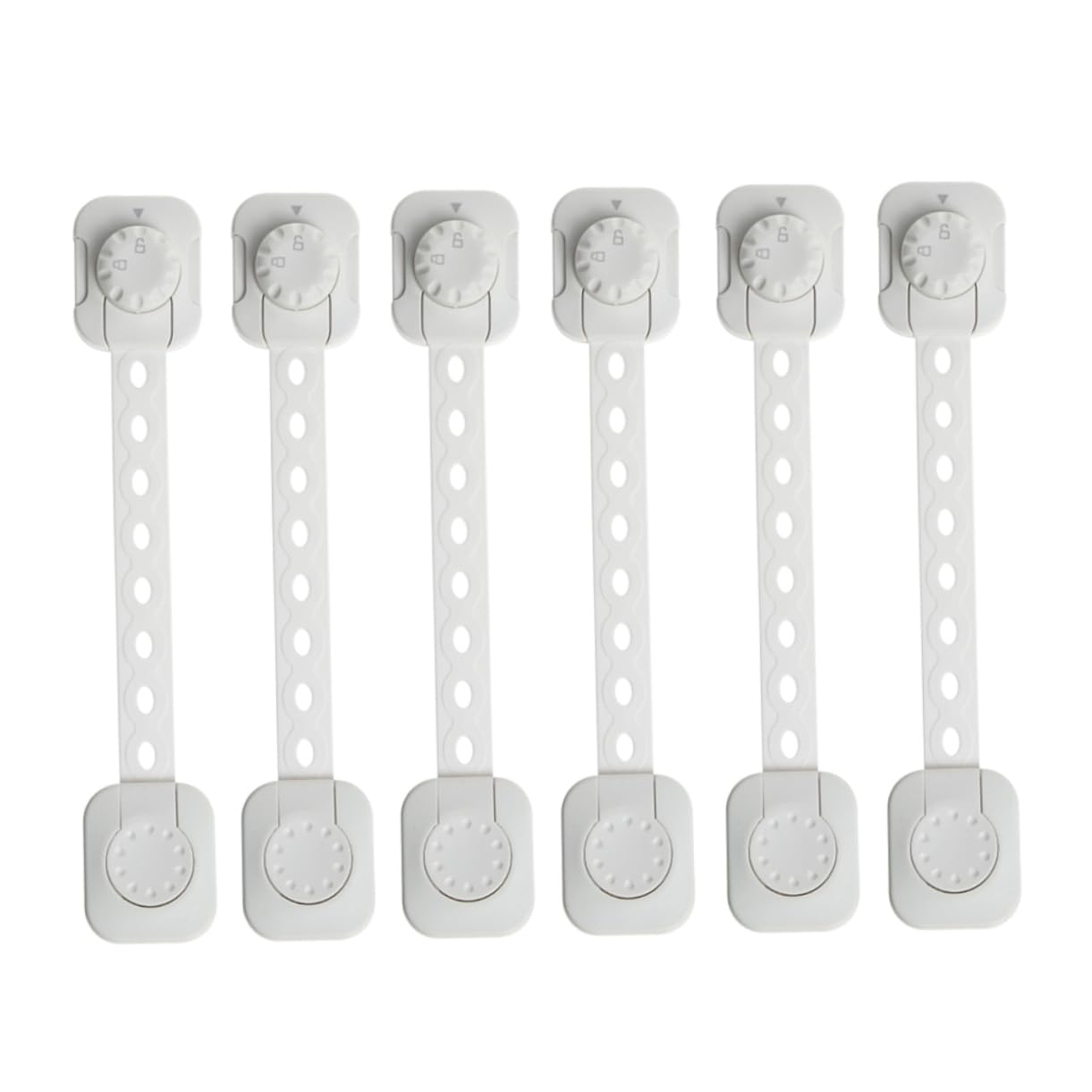 KOMBIUDA 12 Pièces serrures de sécurité pour bébé loquets de sécurité pour enfants serrures de sécurité pour enfants verrou placard Verrouillage d'armoire serrures adhésives pour armoires