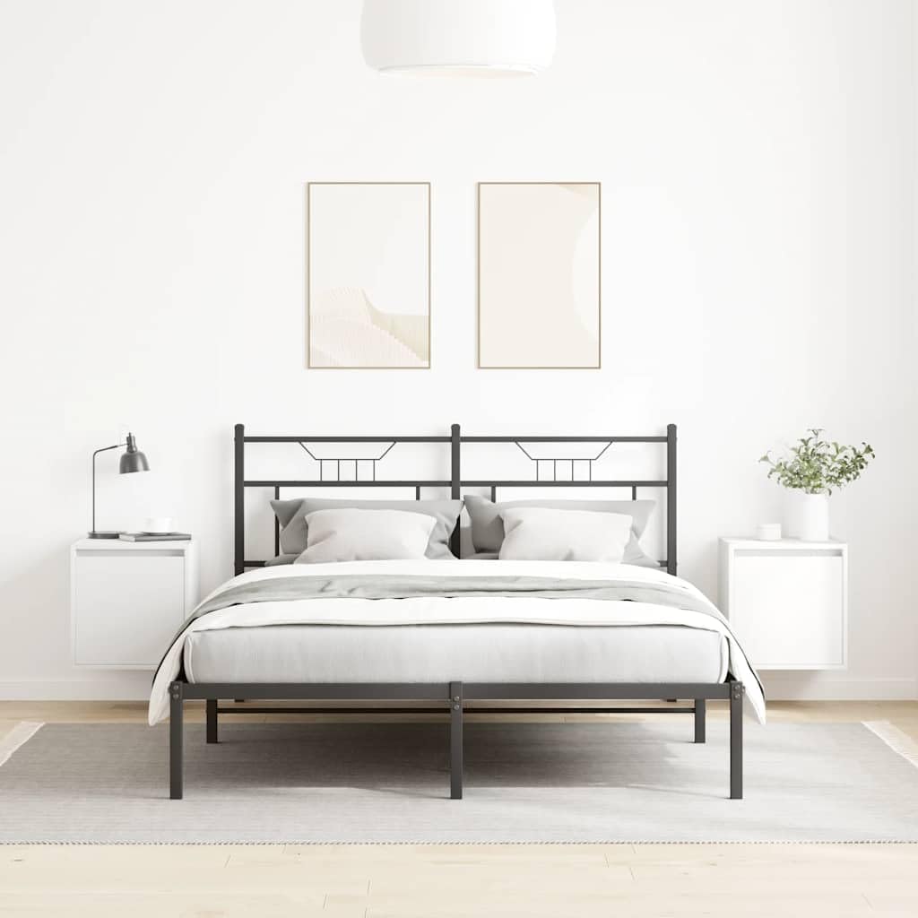 Wandmontierter Nachttisch aus Holzwerkstoff mit Stauraum und flexibler Tür - Robuster Nachttisch für Schlafzimmer mit schwebendem Design und stabiler Platte