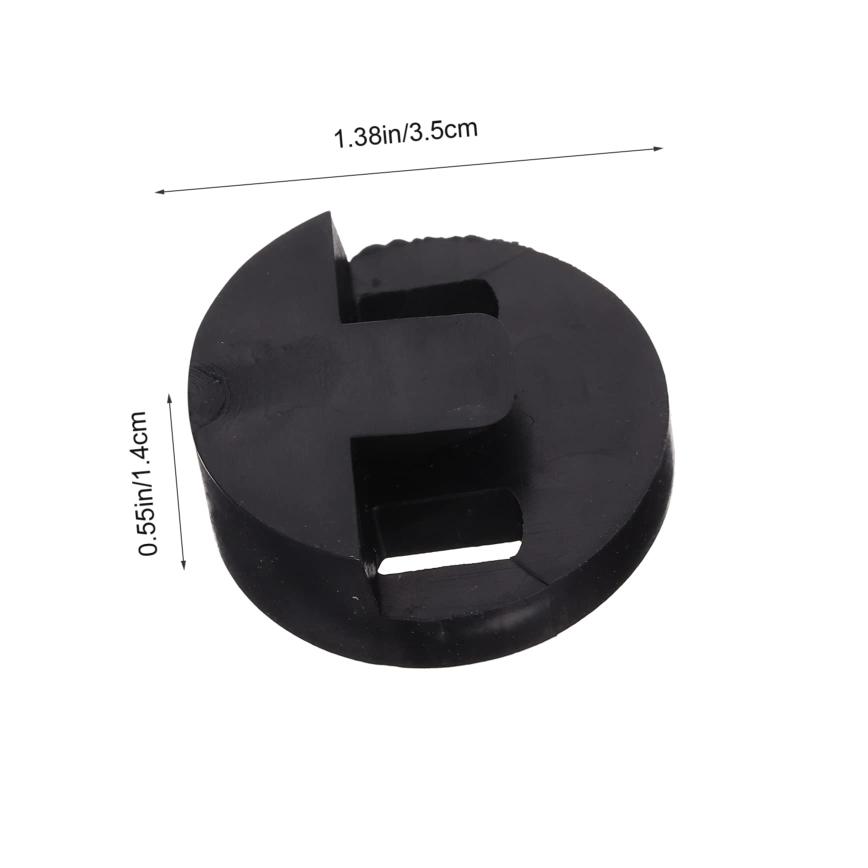 GOOHOCHY Professional Rubber Cello Mute Durable for Violoncello Practice Easy to Install Noise Reduction Non Scratch Design for Musicians and Cellists