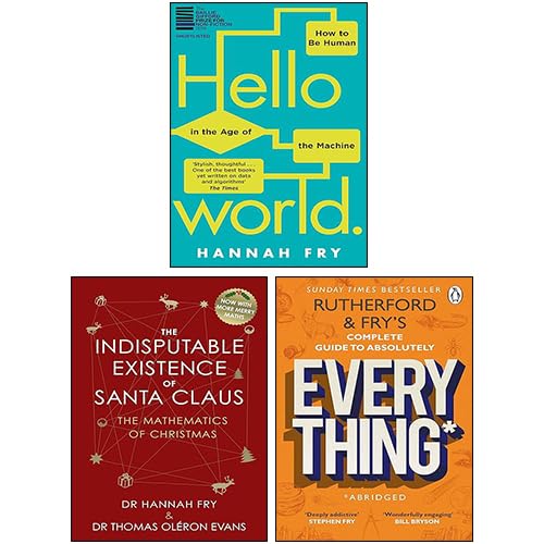 Hannah Fry 3 Books Collection Set Hello World The Indisputable hannah-fry-3-books-collection-set-hello-world-the-indisputable