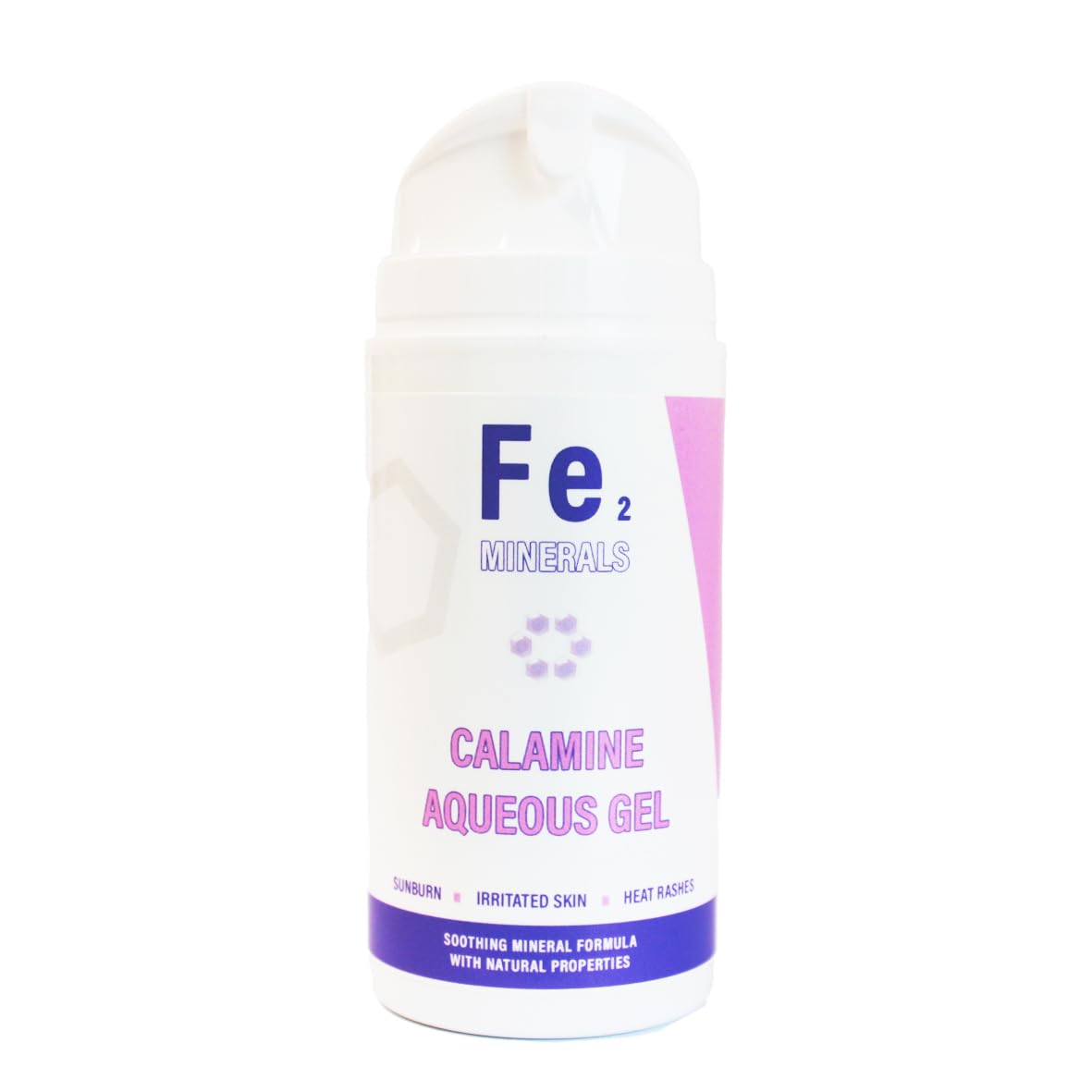 Calamine, Zinc Oxide and Rosewater Gel for Sunburn Relief Heat Rashes, & Insect Bites and Itchy skin 100ml