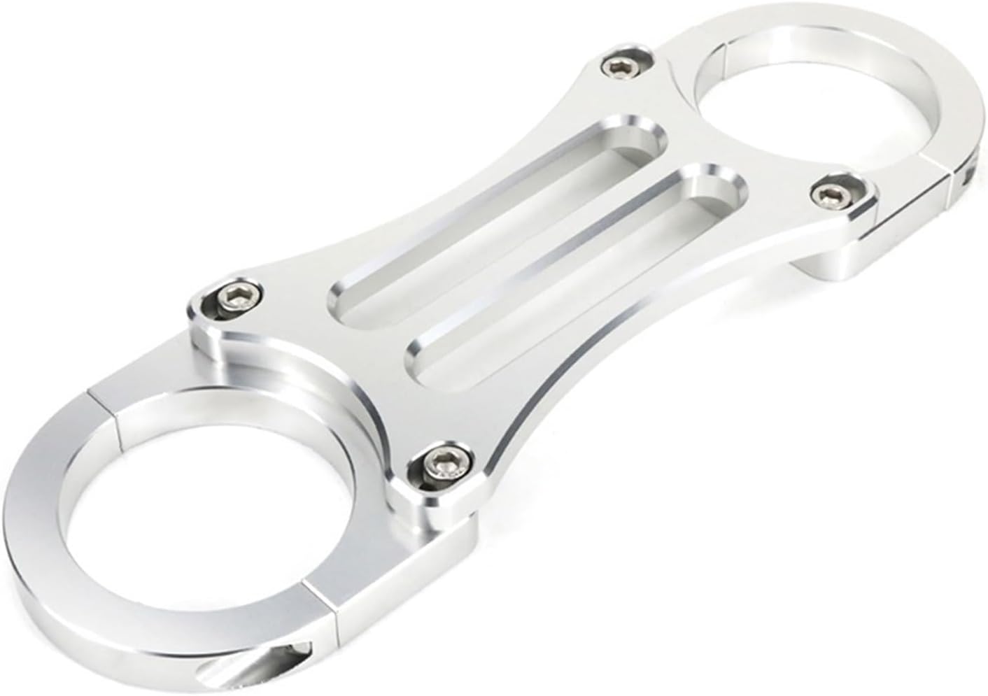 Motorcycle Front Fork Brace CNC Aluminum Bracket for Honda for CB400 for CBR600F for CBR500R for CBF600 for CBF500 for X11 for VFR800 for CBR1100XX for CB1300,Easy to Install