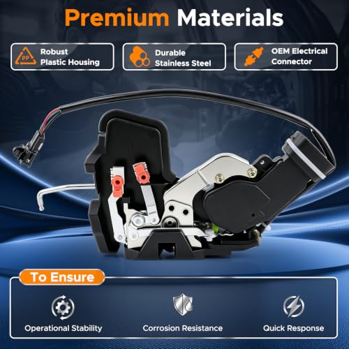 Image of Front Left Driver Door Lock Actuator Compatible with Toyota Camry 1997-2001 | Front Driver Side Door Lock Actuator for Camry 1997 1998 1999 2000 2001 Replaces 69304AA030 69304AA010 6930433030 6930433020