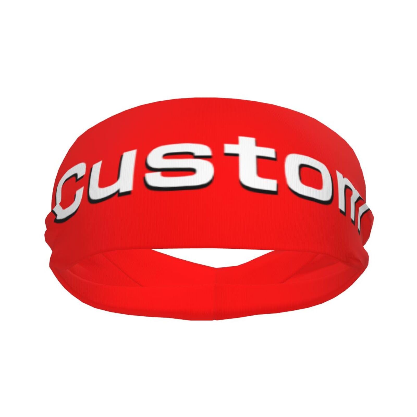 Generic Custom Sport Headband for Men & Women Personalized Sweatband Design Your Own Fashion Custom Bandana Personalized Gifts