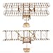 Imagen de Dcaknri Rompecabezas De Madera Juego Modelos para Niños Aviones Juguete Construcción Artesanal En Modelo Wright Flyer Juego Regalo Juguete