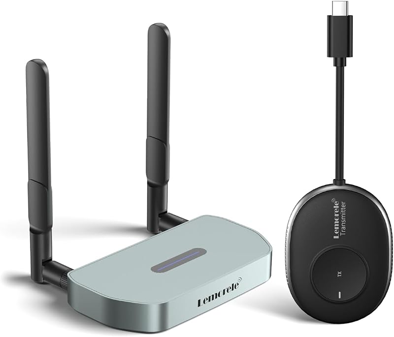 Lemorele Kit Wireless USB-C TX + HDMI RX 50 m