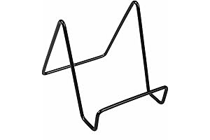 Tray Stand Metal Square Wire Stand - Display Holder Stand, Platter Holder, Cookbook Stand