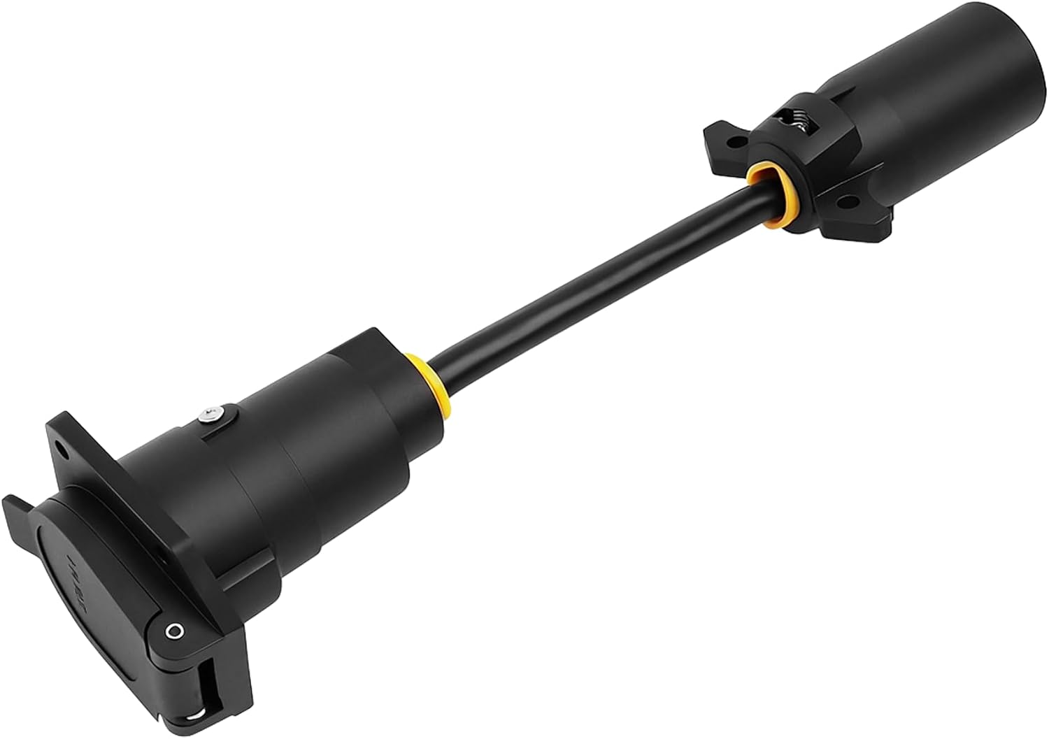 7-Way Vehicle Power Adapter to 7 Blade Connector Cable, Replace for F2BC004XXBK, Compatible with Furrion RV Observation Camera