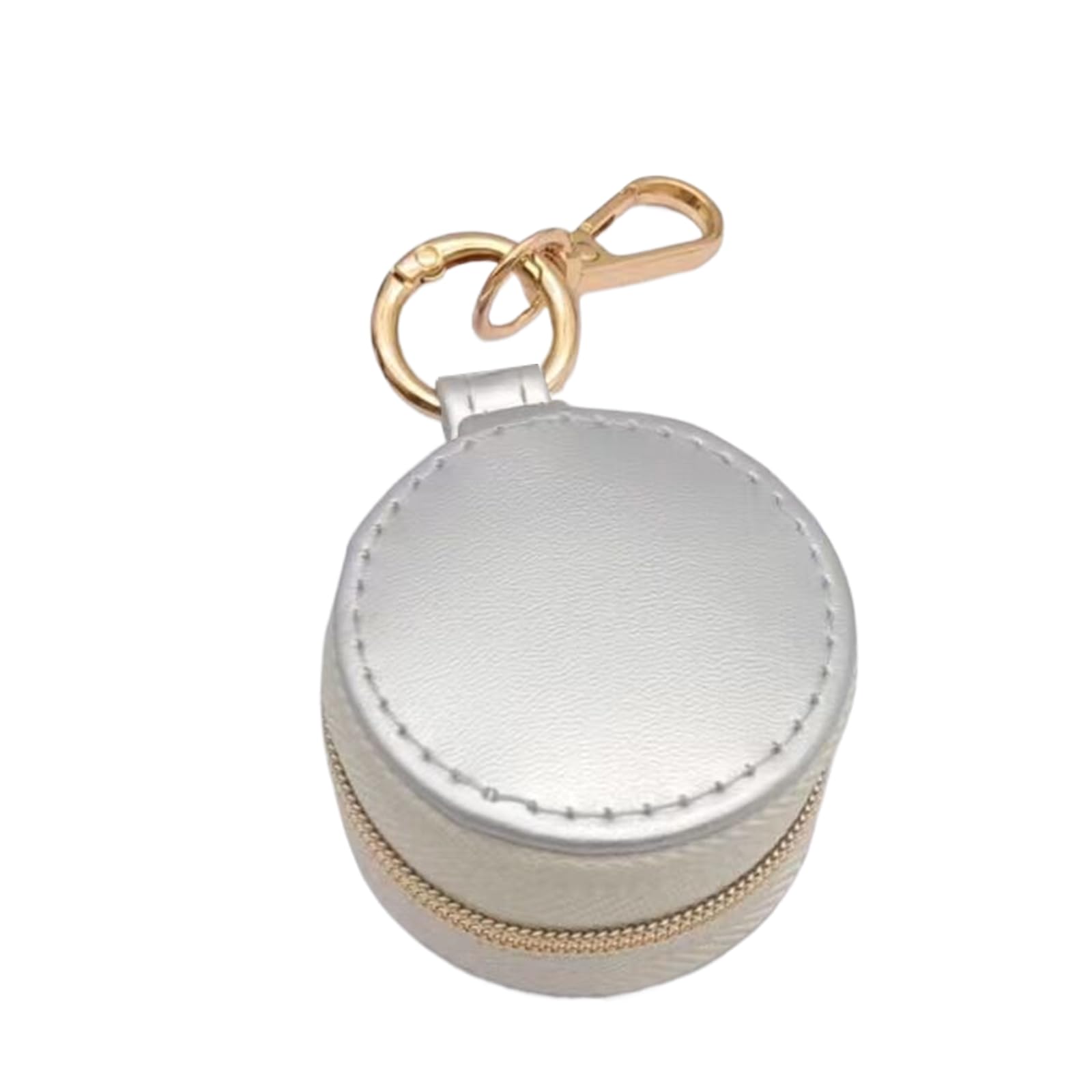 Portable Jewelry Organizer Key Holder for Rings Earrings Durable PU Leather Construction Jewelry Display Box Miniature Key Holder Case