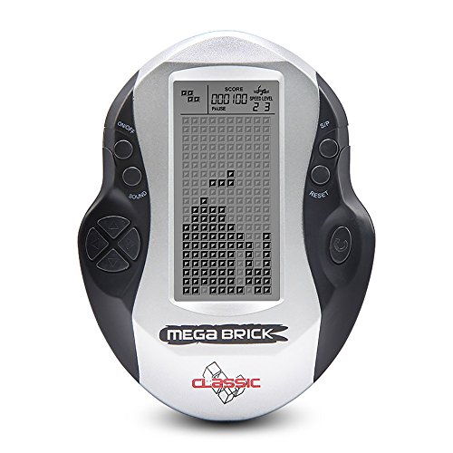 Goolsky Pocket Handheld Video Game Console 3in LCD Mini Portable Brick Game Player