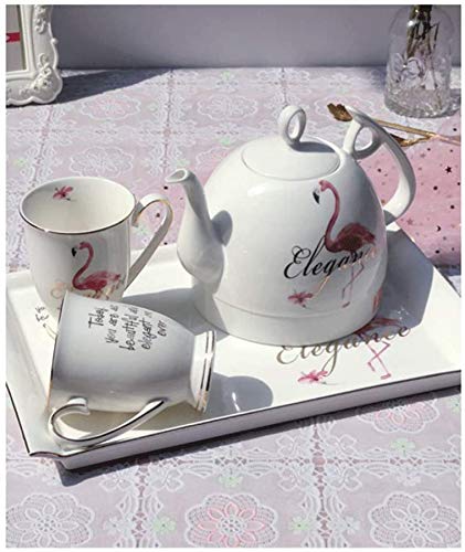 Haushalts-Wasserkocher Keramik Automatische Abschaltung Schnell kochend Abnehmbare Basis Kochen Trockenschutz 1L 1KW 2 Wasserbecher Tablett