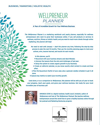 Wellpreneur Planner: A Year of Incredible Growth for Your Wellness Business