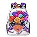 Produktbild Rucksack Männer Und Damen, Laptop Rucksäcke für 14 Zoll Notebook, Erwachsenes Mädchen Lange Haar Blume Kinderrucksack Schulrucksack Daypack für Herren Frauen