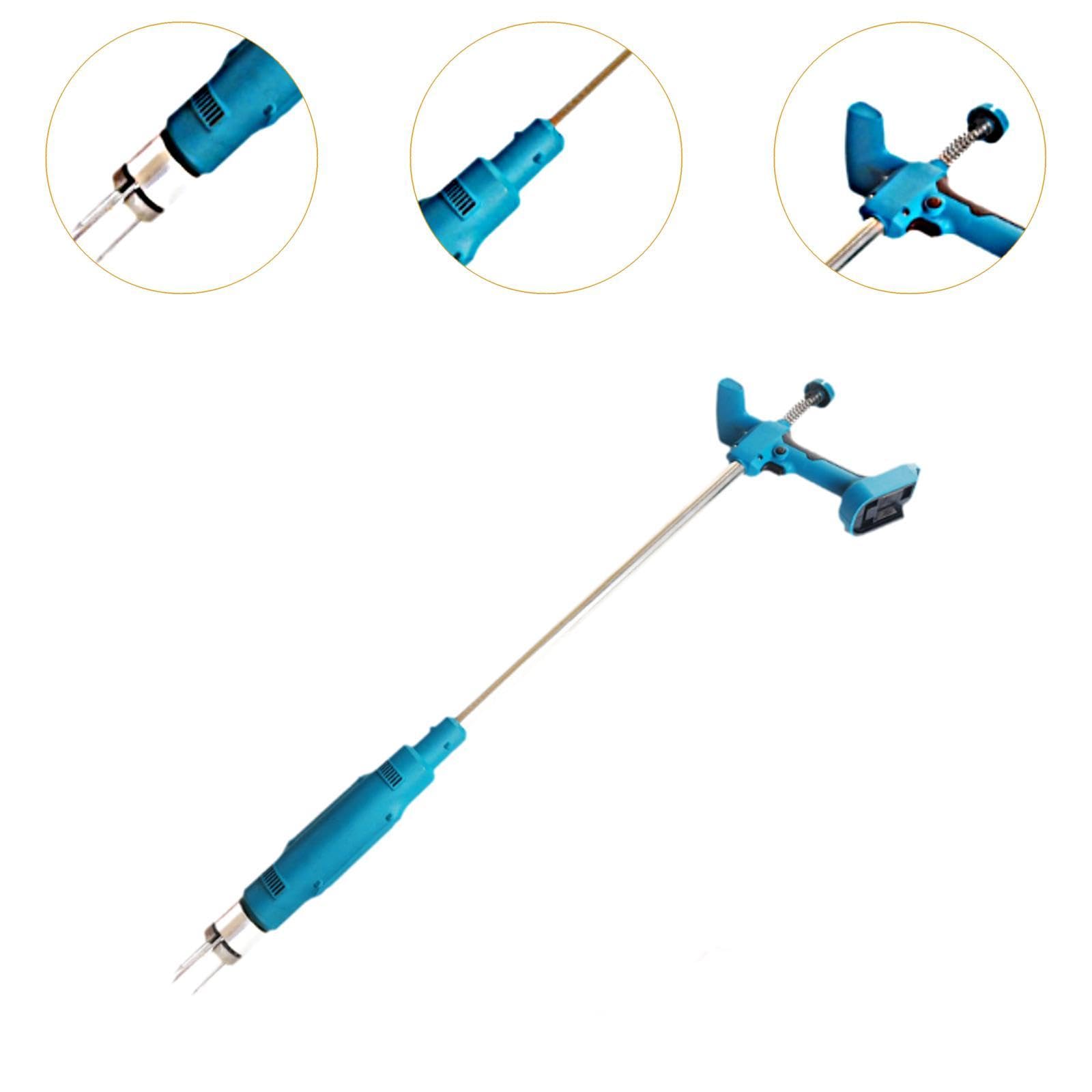 Elektrischer Stand Unkrautstecher, Werkzeuggreifer für Den Außenbereich, für Gartenliebhaber, Unkrautstecher für Rasen, Hinterhof, Garten, Bauernhof