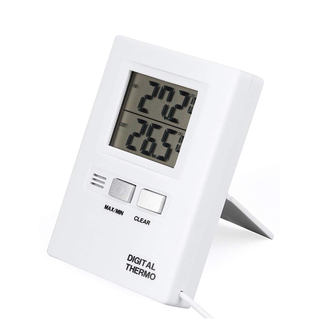 Termometro a doppio canale con display digitale, tester di temperatura del termometro LCD digitale