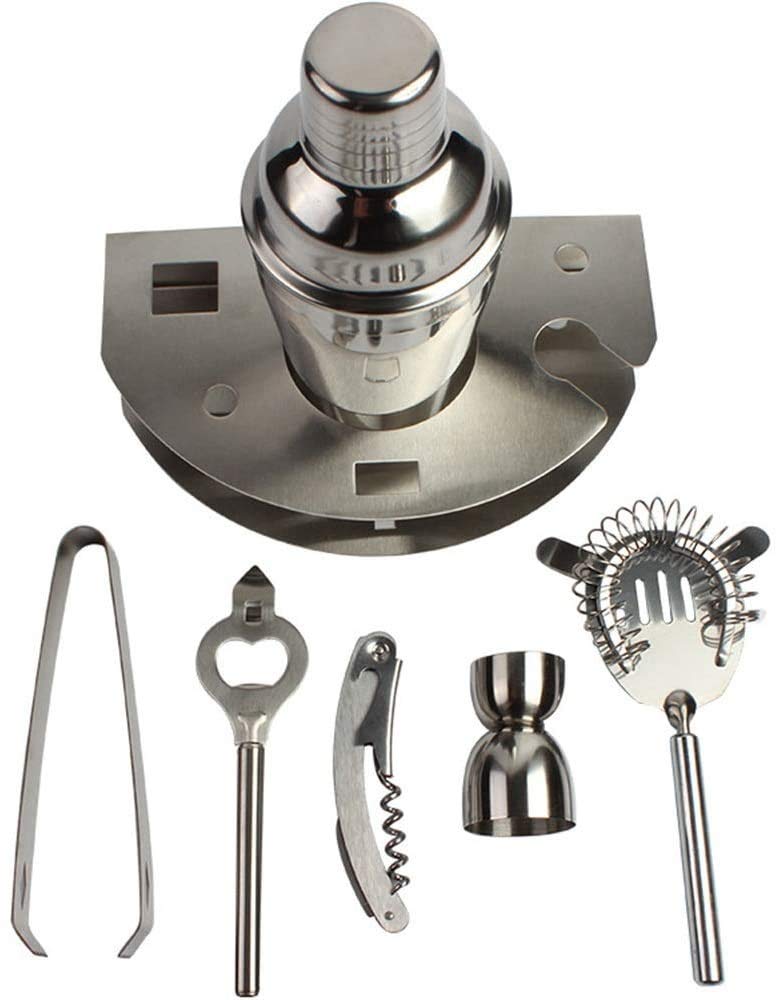 Set da barman, Kit baristaSet shaker for cocktailSet di attrezzi da bar in acciaio