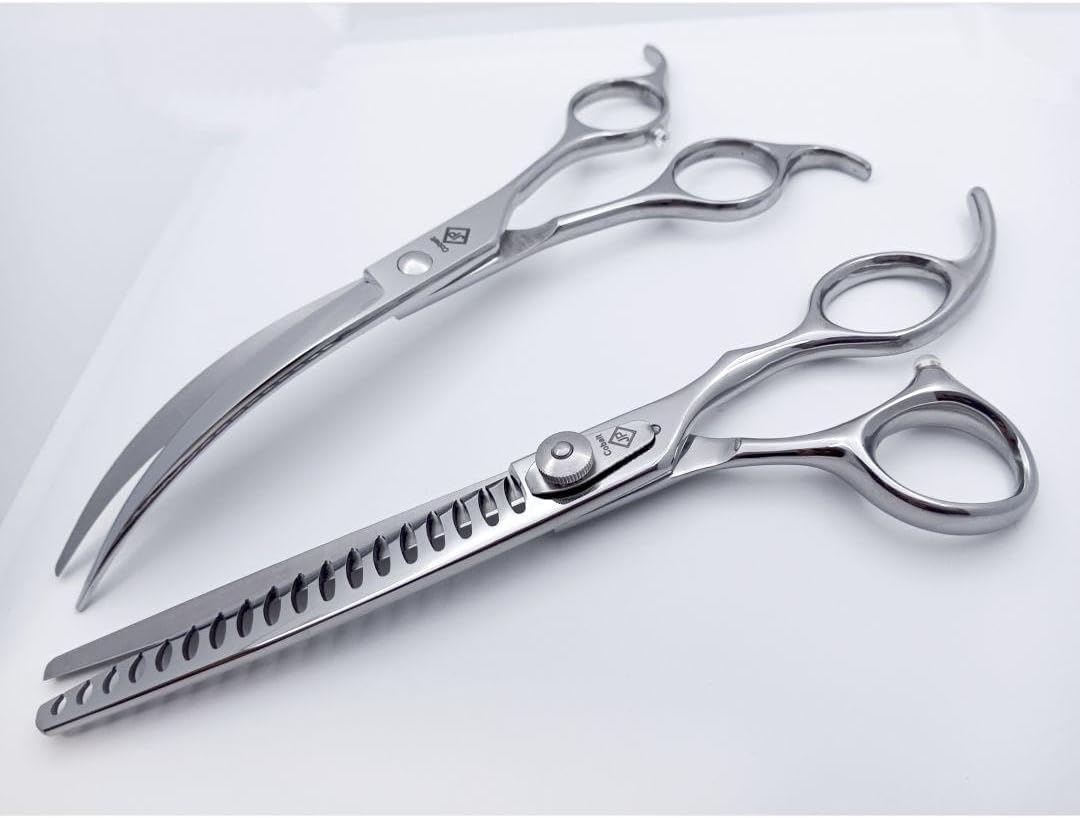 ハイカーブシザーセニングシザーブレンダーブレンディングトリミングペット ハイカーブシザーセニングシザーブレンダーブレンディング