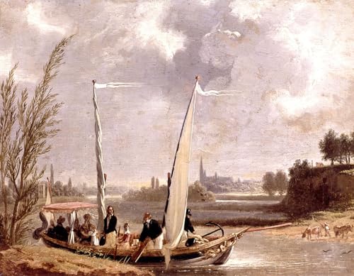 Toile murale Adolphe Roehn Louis-Philippe et sa famille 60x90cm peinture impression