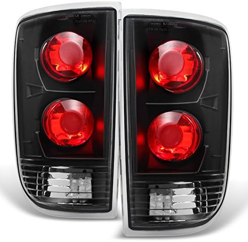 AKKON - For 1995-2004 Chevy Blazer S10 GMC Jimmy Envoy LH + RH Smoke Replacement Taillights Tail Lamps Pair Set