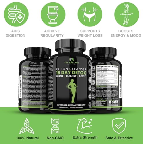 THE ENCLARE NUTRITION TEN002 Detox Pills