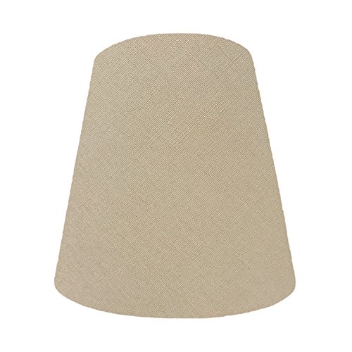 lamp-shade 【A-30203】アーム式シェード ランプシェード交換用 電気スタンドの傘 照明 綿布 ベージュ 直径30cm