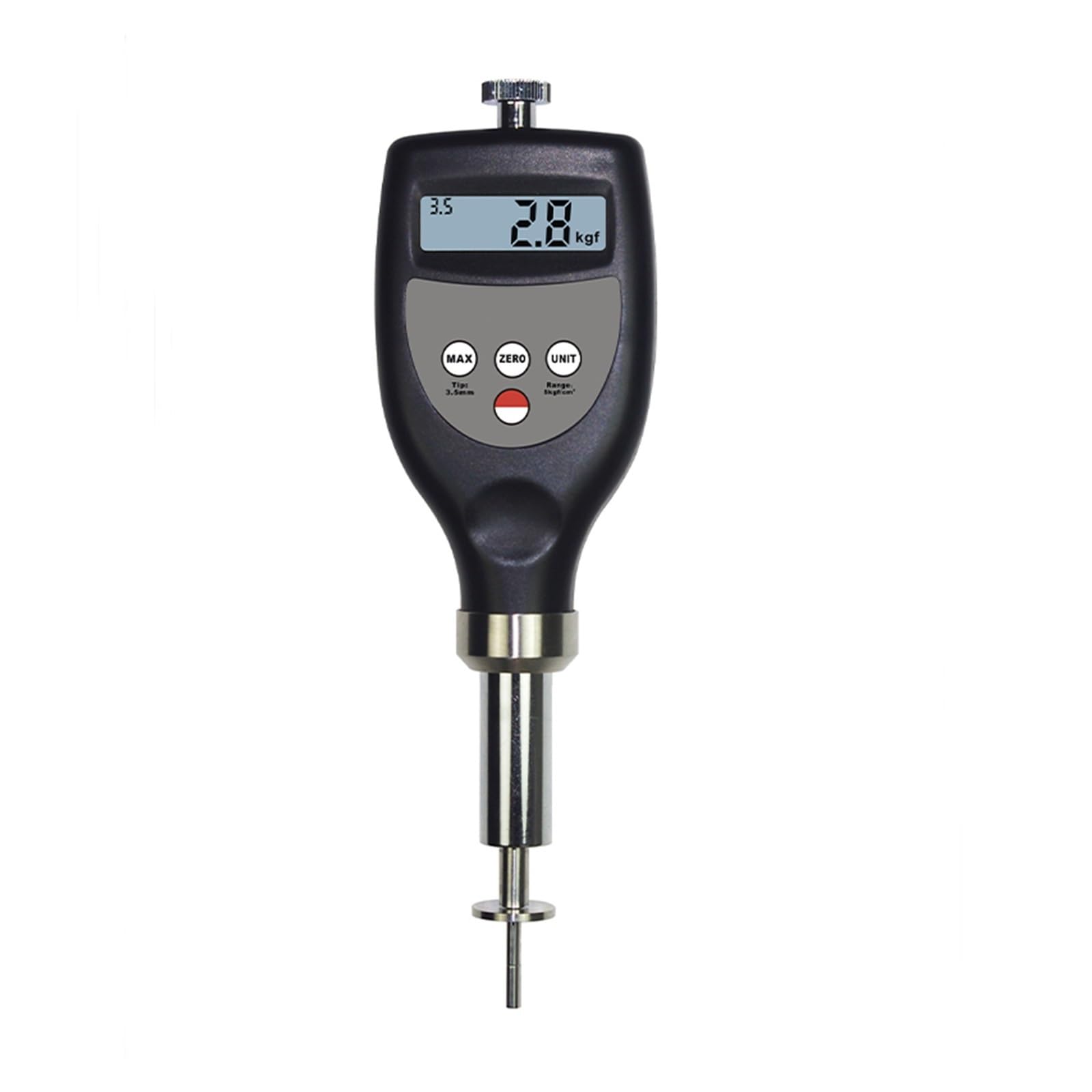 Gqnblvhzupdm A Hardness Tester Portable Fruit Hardness Tester Oft Hard Meter(A)