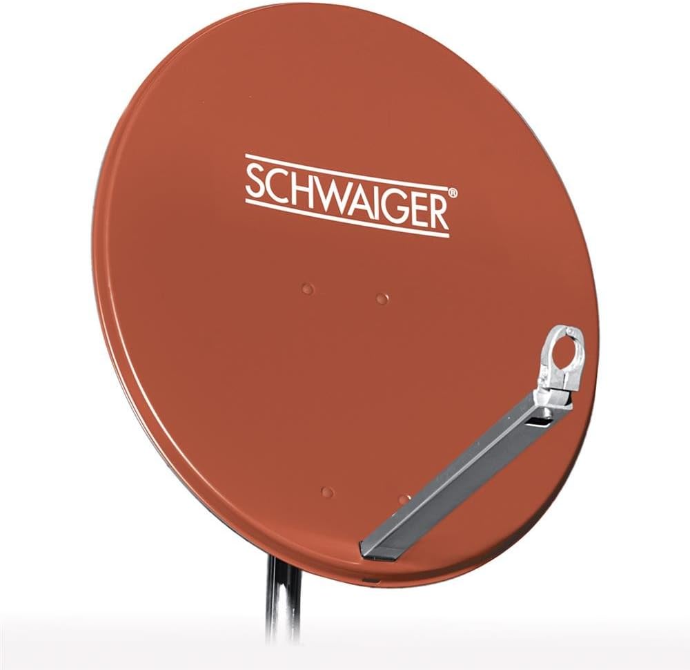 Schwaiger aluminium offset antenna brick, red (80 cm)