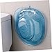 KALLORY Over The Toilet Seat Home Seat Bath Sitz Bath Toilet Sitz Bath Hemmoroids Sitz Bath Bowl Vapor Bath Sitz Bath Wash Basins Pregnant Woman No Squatting Pp Cleaning Basin