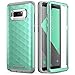 Samsung  Galaxy Note 8 Case, Clayco [Hera Series] Full-body Rugged Case with Built-in 3D Curved Screen Protector for Samsung Galaxy Note 8 (2017 Release) (MintGreen)