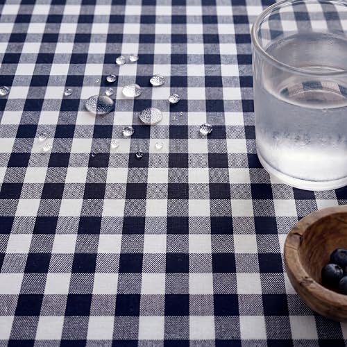svet Tischdecke – Fleckenabweisend mit extra weichem Stoffgefühl, Rechteckiger Tisch, wasserdichte Baumwolle… – Ansicht 3