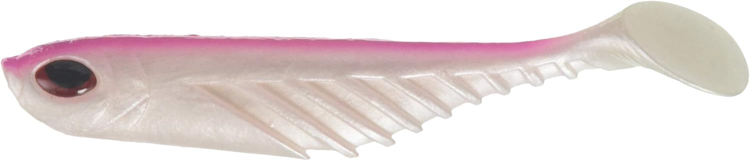 Berkley Power Ripple Shad Pink Shine Fishing Bait, Multi, 4" | 10cm : Sports & Outdoors