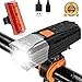 BIGO Lampe Vélo LED Avant/Arrière Lumières USB Rechargeable 900LM Ultra Puissante Set Eclairage VTT Phare Vélo Etanche Multi-Modes pour Vélo VTT Cycliste Nocturne Camping Sport avec Support-Noir