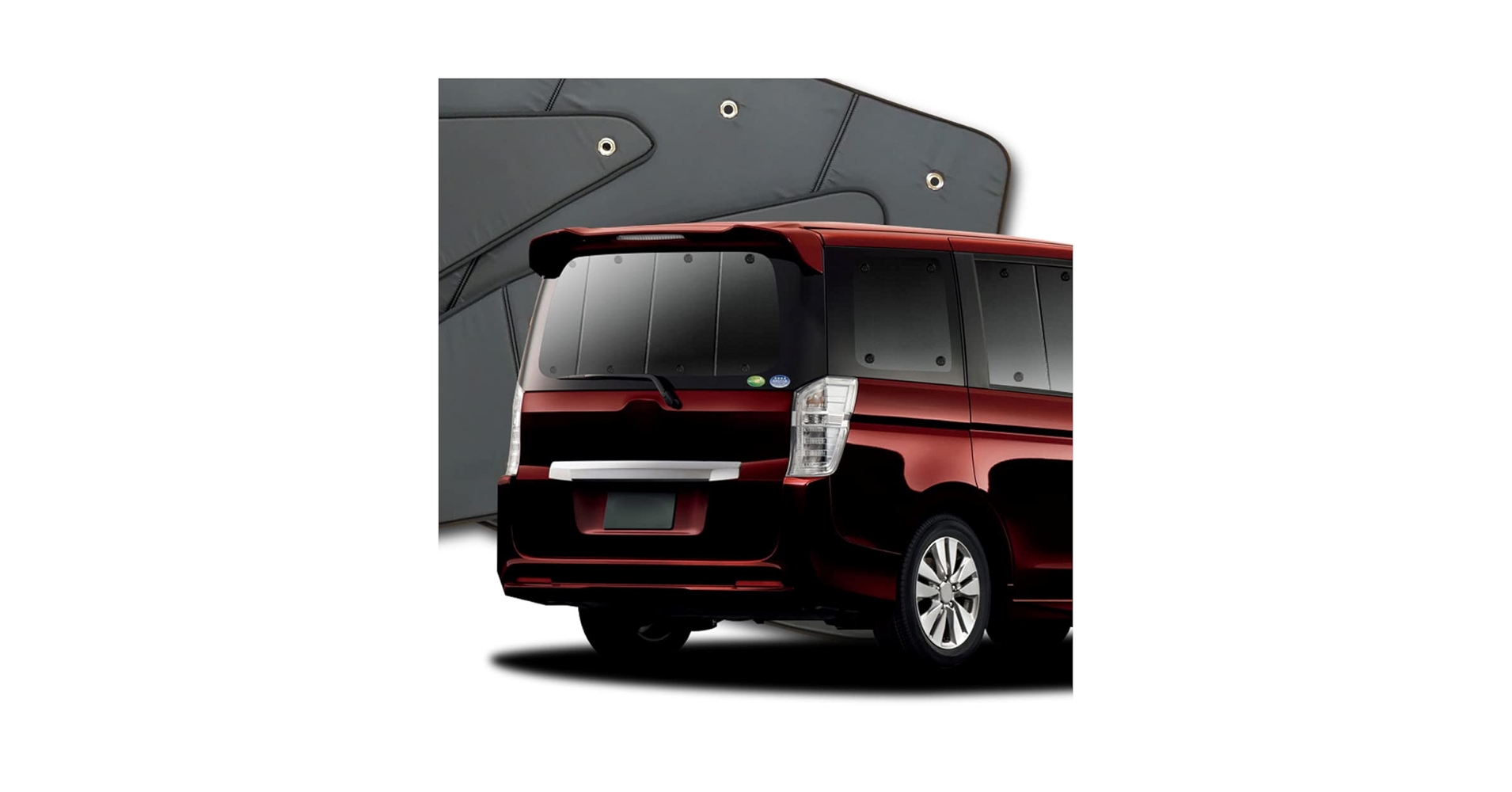 あ*！様 趣味職人　ステップワゴン RK5/6系 サンシェード カーテン 車中泊 ステップワゴン RK5/6系 スパーダの車中泊ならカーテンいらず