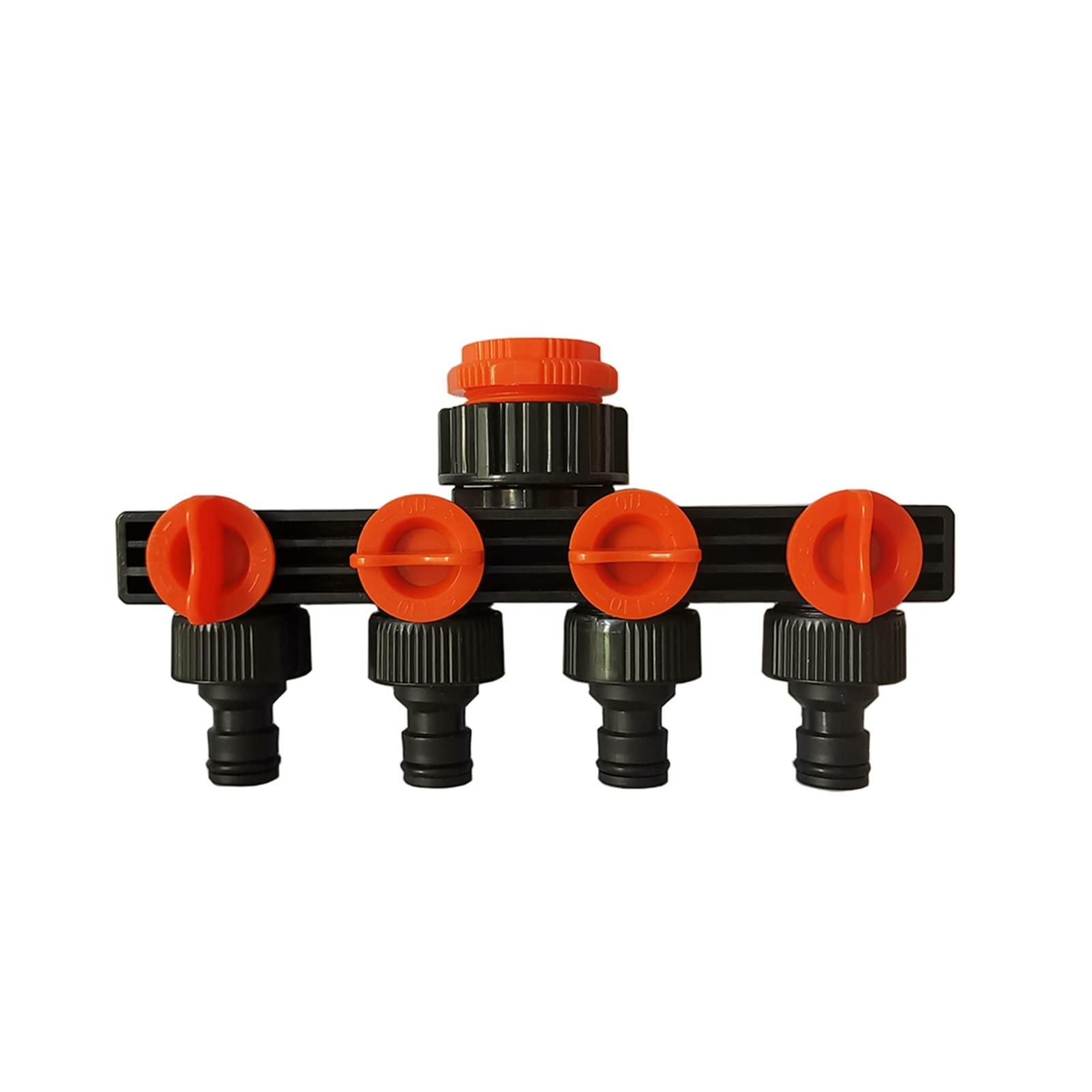 1/2 pollch 3/4 pollici 1 pollice a 4 vie Acqua Connettori Connettori Adattatore Quick Thread Adattatore Giardino Tubo Tubo Splitter Drip Irrigation Plant Garden Tools Presa per l'acqua del