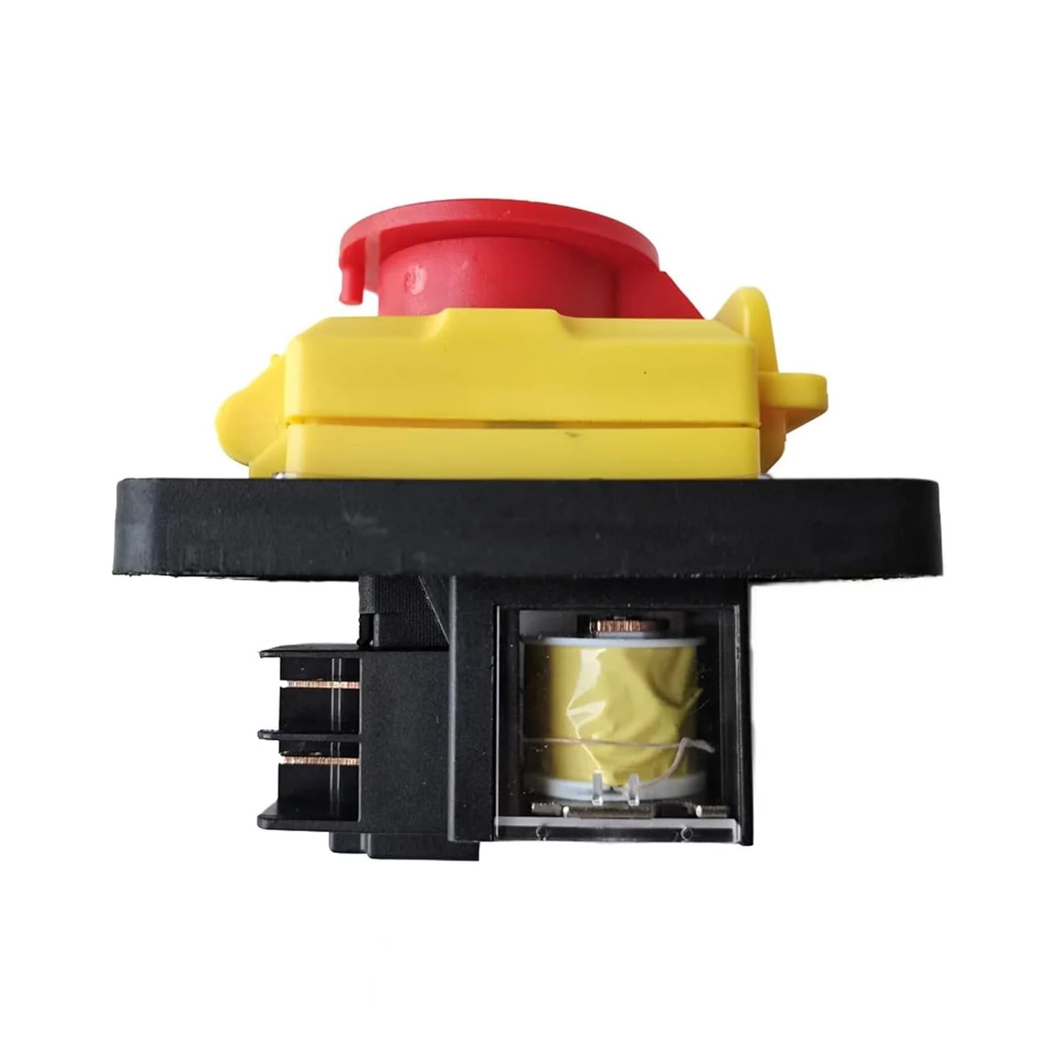 KJD12 Electromagnetic Switch 4Pins Emergency Stop Pushbutton Switches 16A AC 220-240V CE